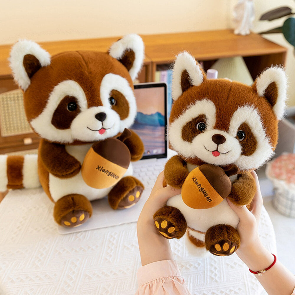Plush Toy Raccoon With Acorn 23cm