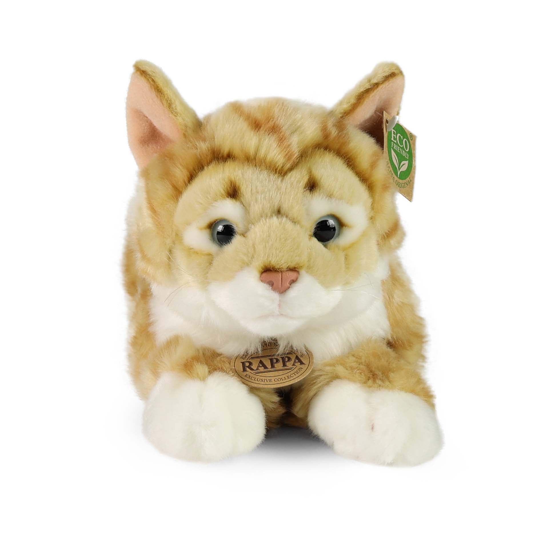 Plush Red Tabby Cat 40 Cm Eco-friendly
