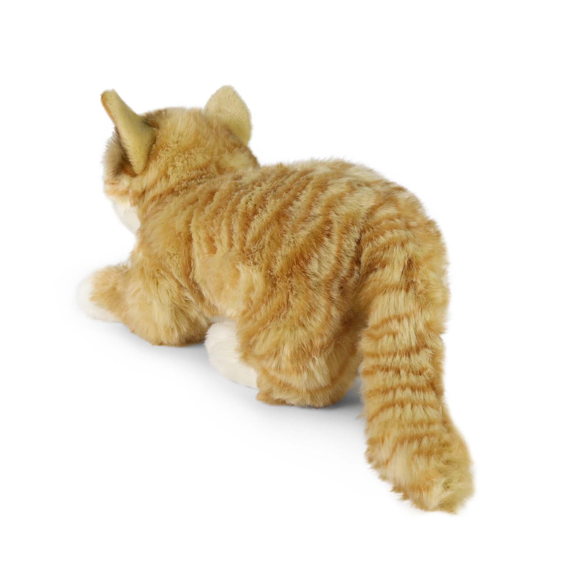 Plush Red Tabby Cat 40 Cm Eco-friendly