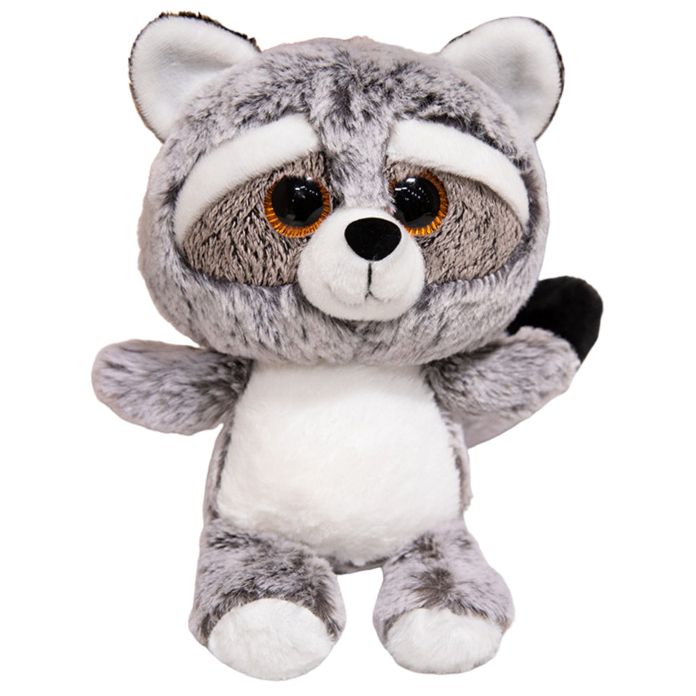 Plush Toy Raccoon Cuddly Toy Big Eyes 22cm