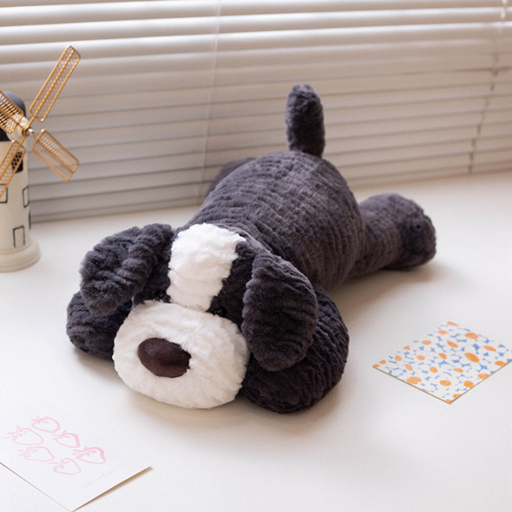 Plush Mascot Cuddly Toy Dog Dark Gray 30cm