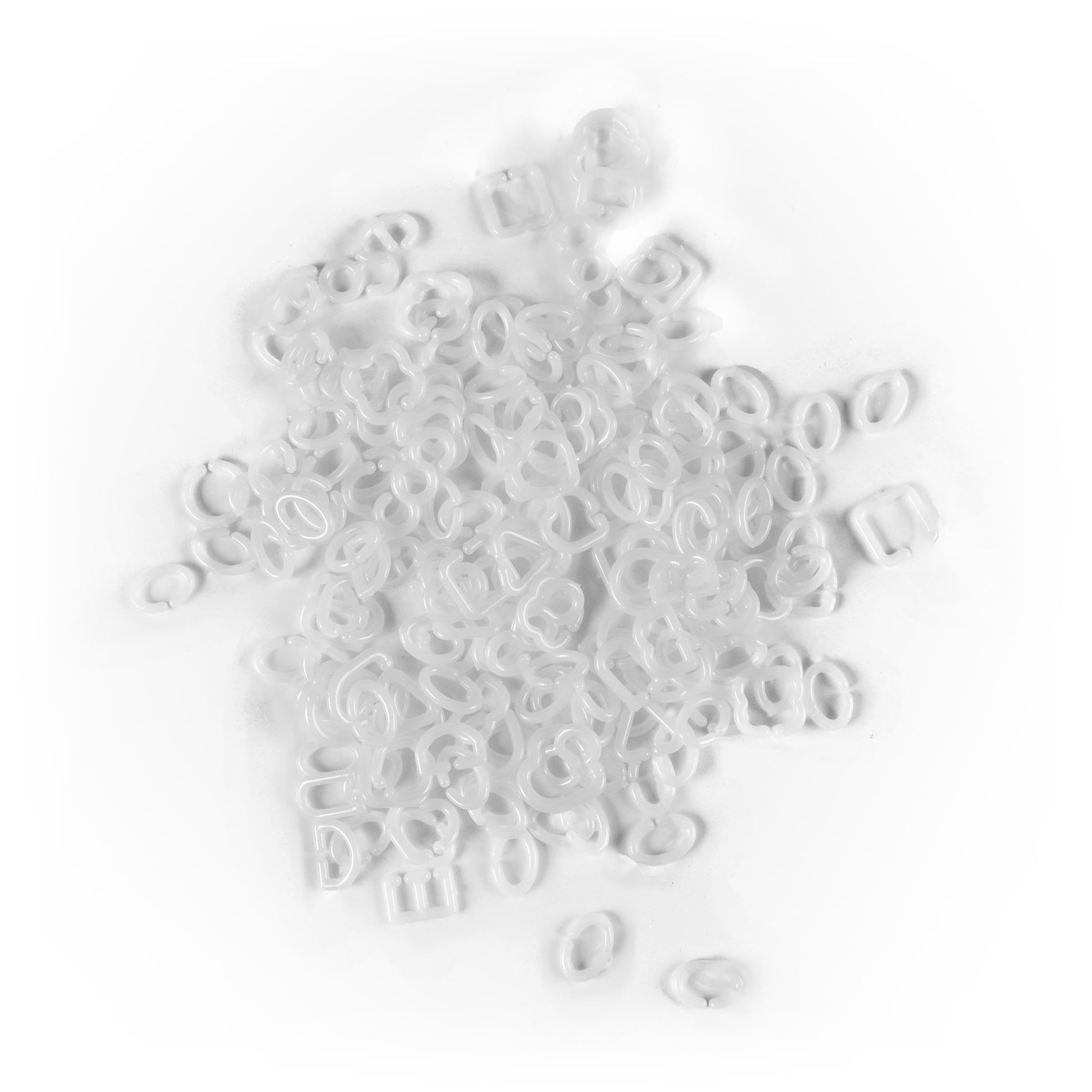 Small Plastic Letters 150 Pcs