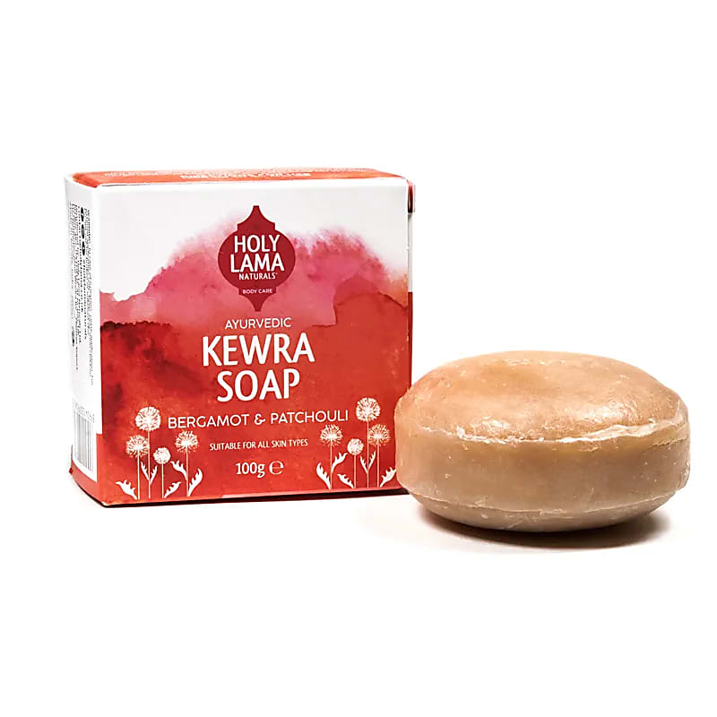 Holy Lama Coconut Oil Soap Kewra --set Of 2 Pcs - 100 G