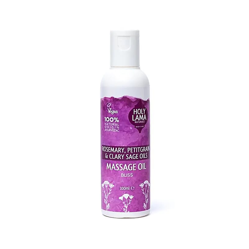 Holy Lama Ayurvedic Massage Oil Bliss --set Of 2 Pcs - 100 Ml
