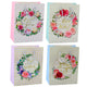 Gift Bag Patterns Flowers Best Wishes 23 X 18 X 10.5 Cm