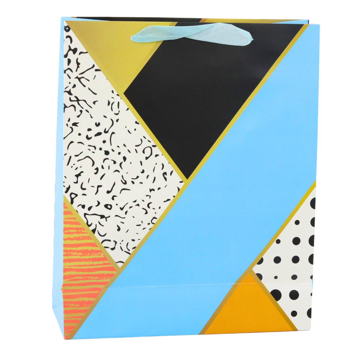 Paper Gift Bag Geometric Patterns 32 X 26 X 12 Cm