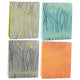 Paper Gift Bag Wavy Lines Gold 32 X 26 X 12 Cm