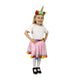Gyermek jelmez Pink Unicorn Tutu szoknya Accs