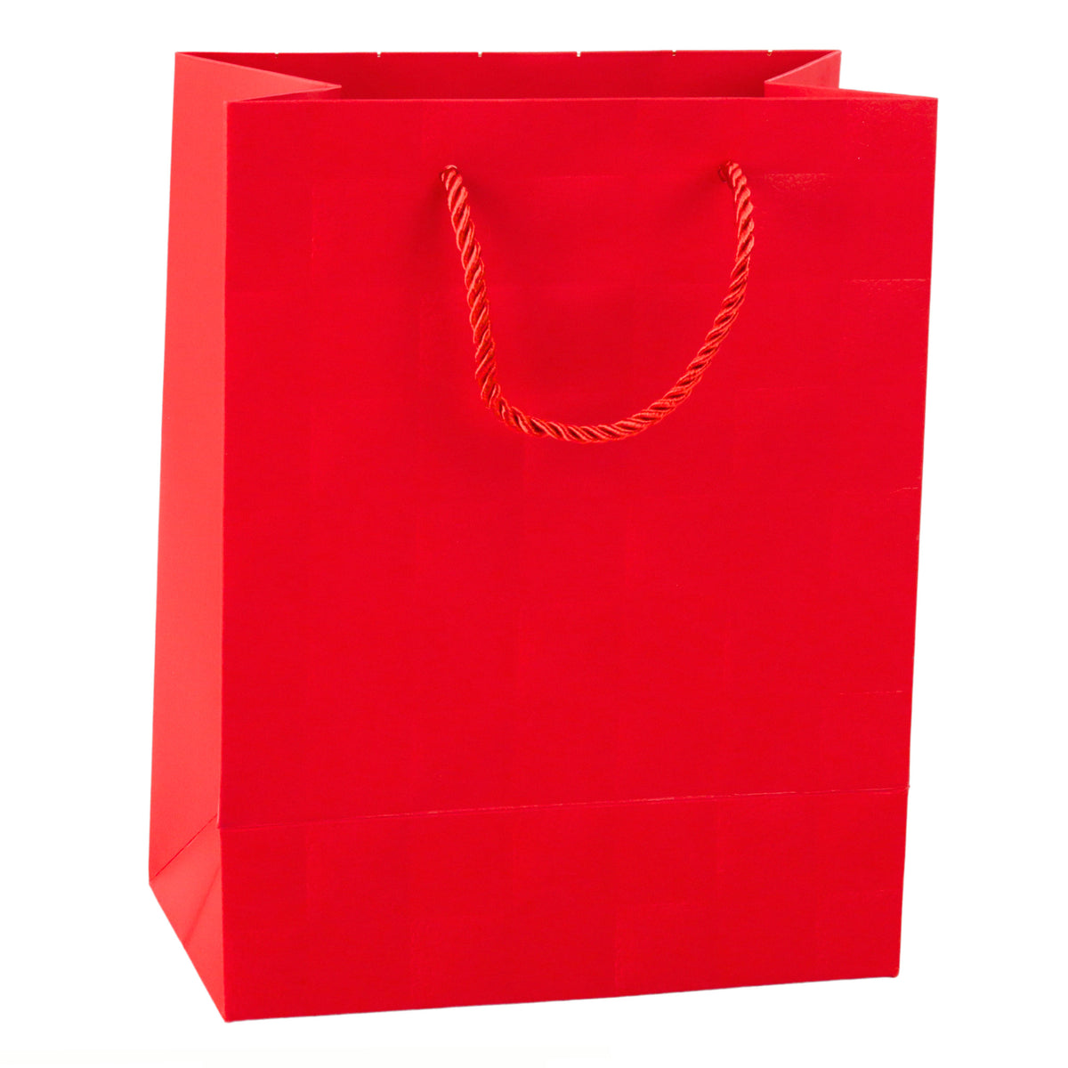Elegant Embossed Squares Gift Bag 23 X 18 X 10.5 Cm