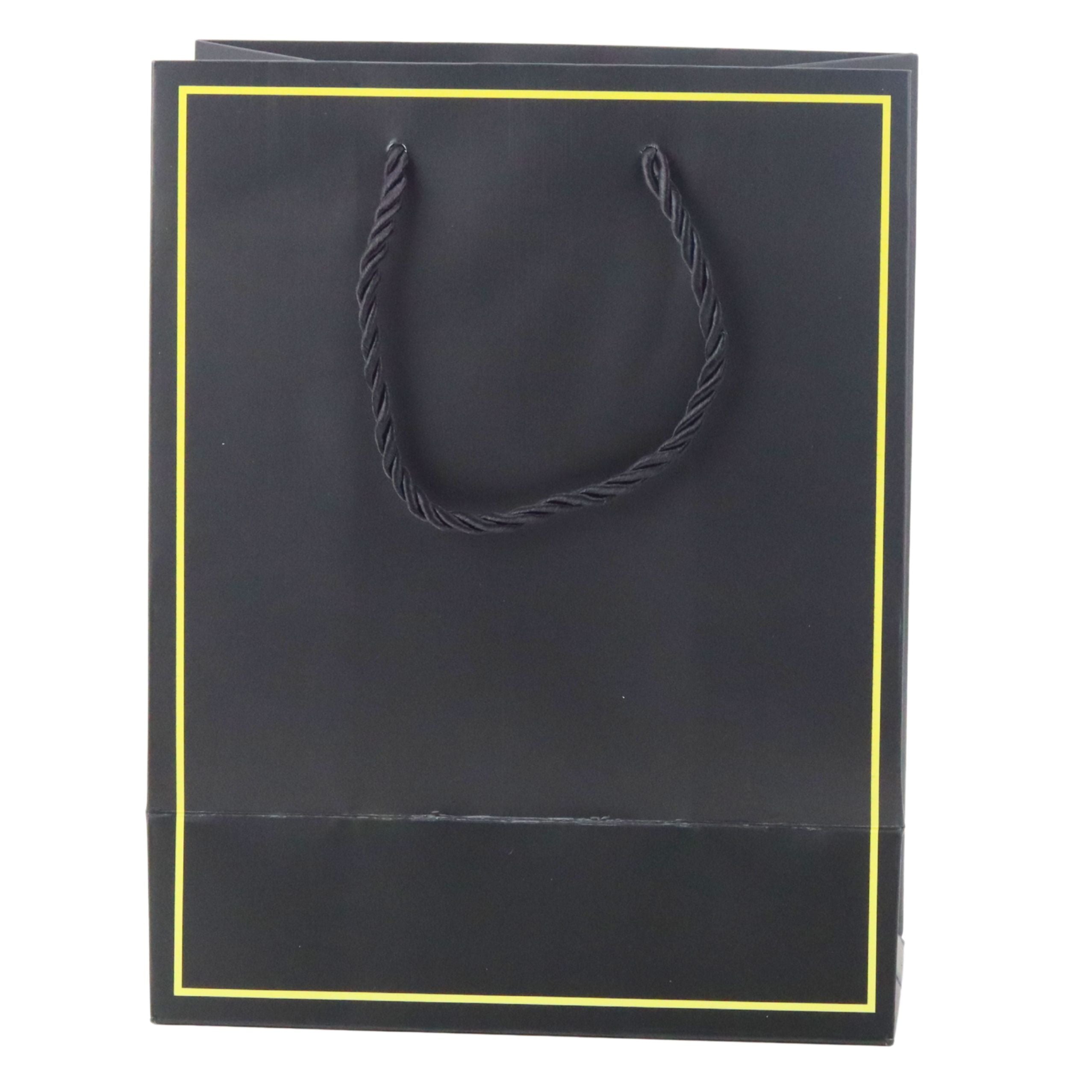Gift Bag With Gold Frame Mix Color 23 X 18 X 10 Cm