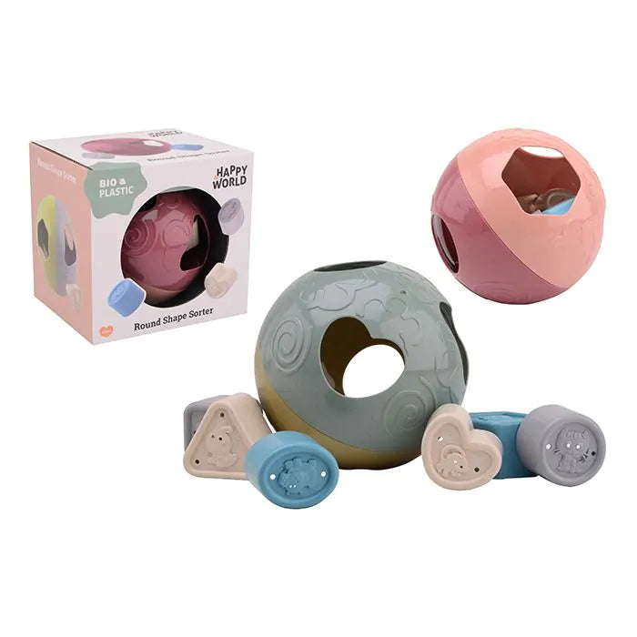 Joueco Round Baby Shape Sorter Bio Plastic
