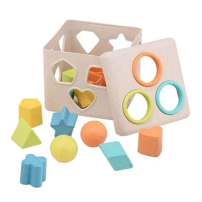 Joueco Baby Shape Sorter Square Bio Plastic