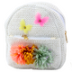 Children's Backpack Embroidered With Butterflies And Flowers 2.5l 20cm