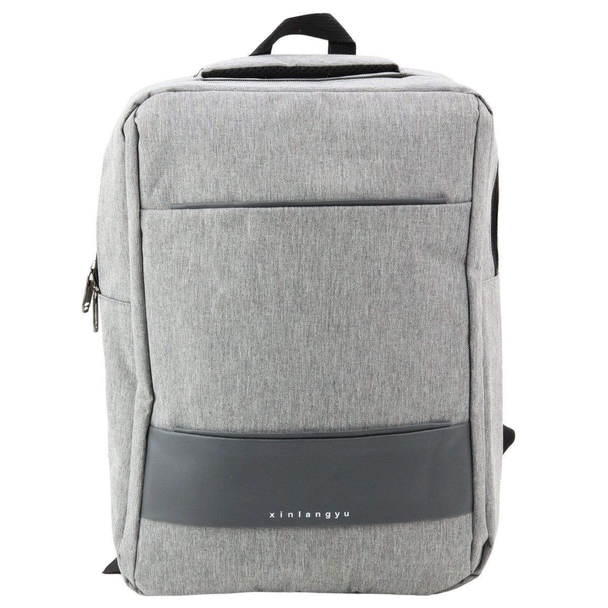 Mochila City Business Usb Compartimento Médio Cinza 14l 40cm