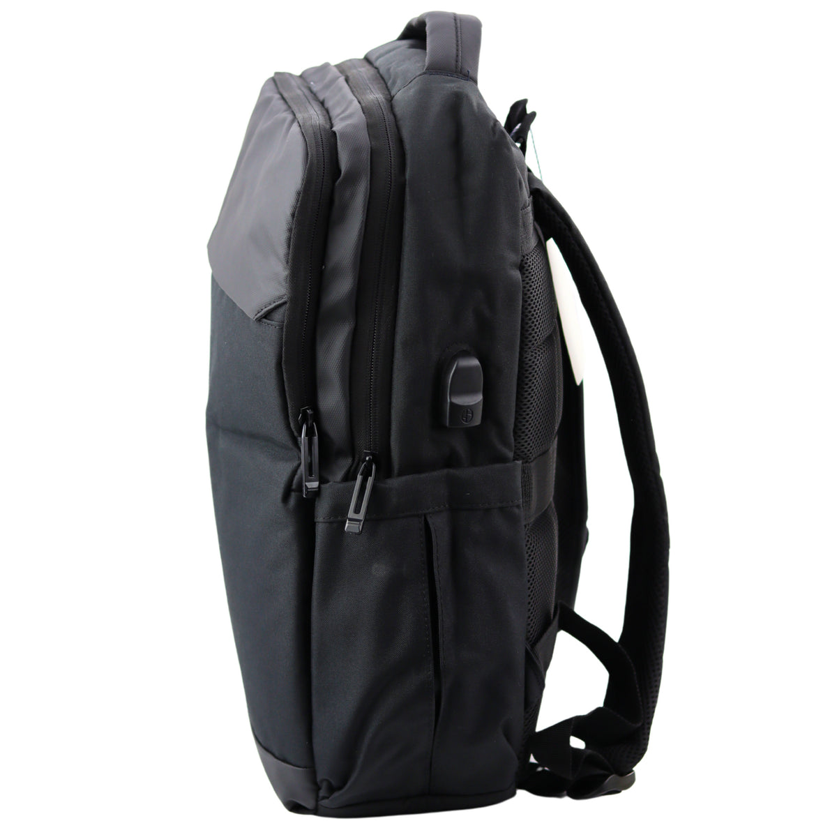 City Business Backpack Usb Laptop Pocket Black 16l 45cm
