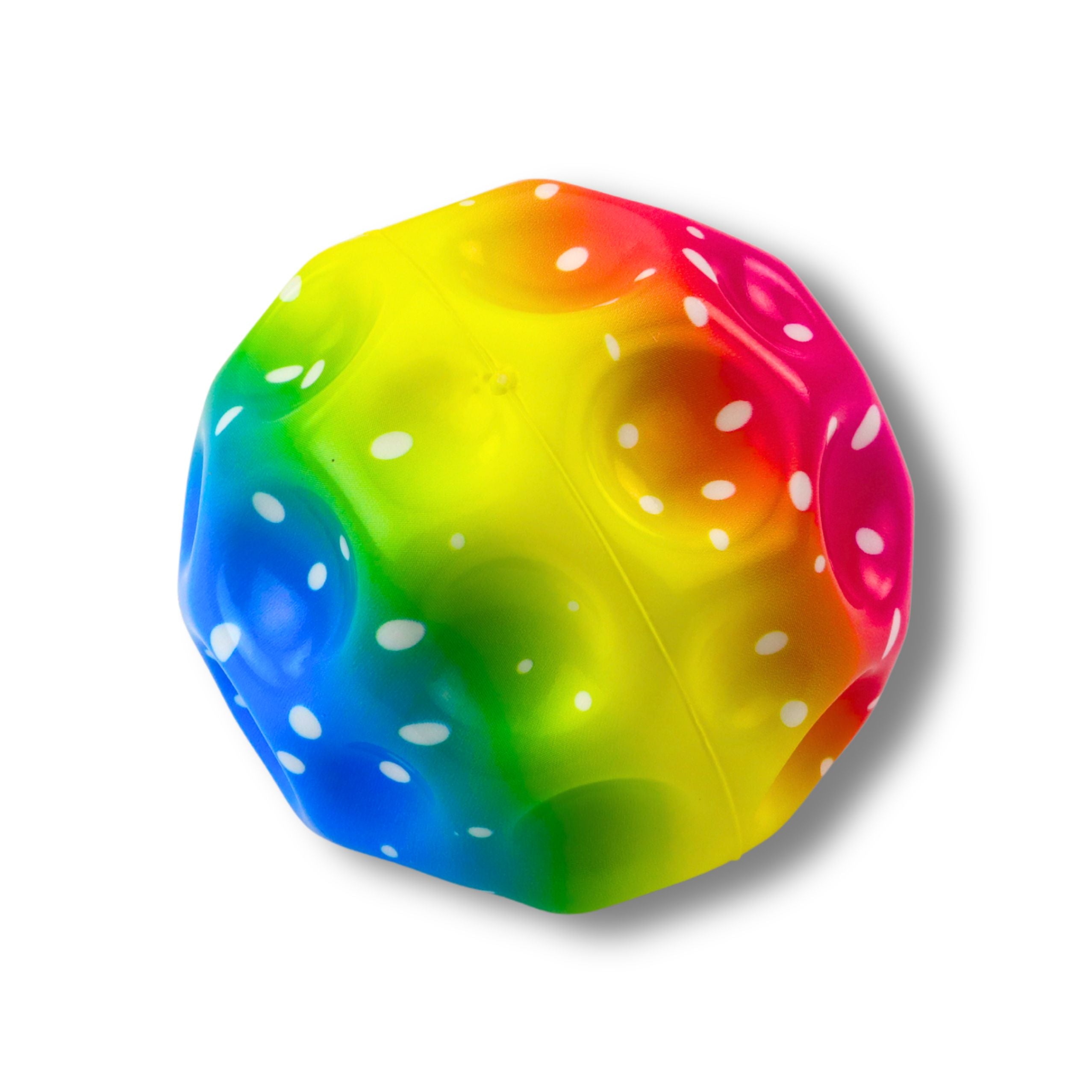 Ball With Dimples For Bouncing Kneading Colorful Foam 10 Cm