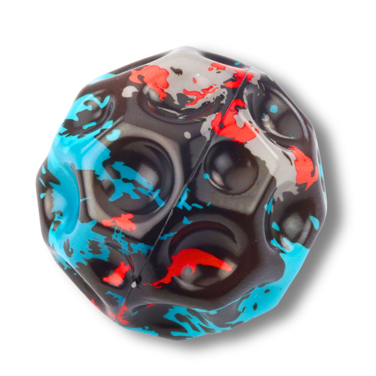 Ball With Dimples For Bouncing Kneading Foam Spots 9cm