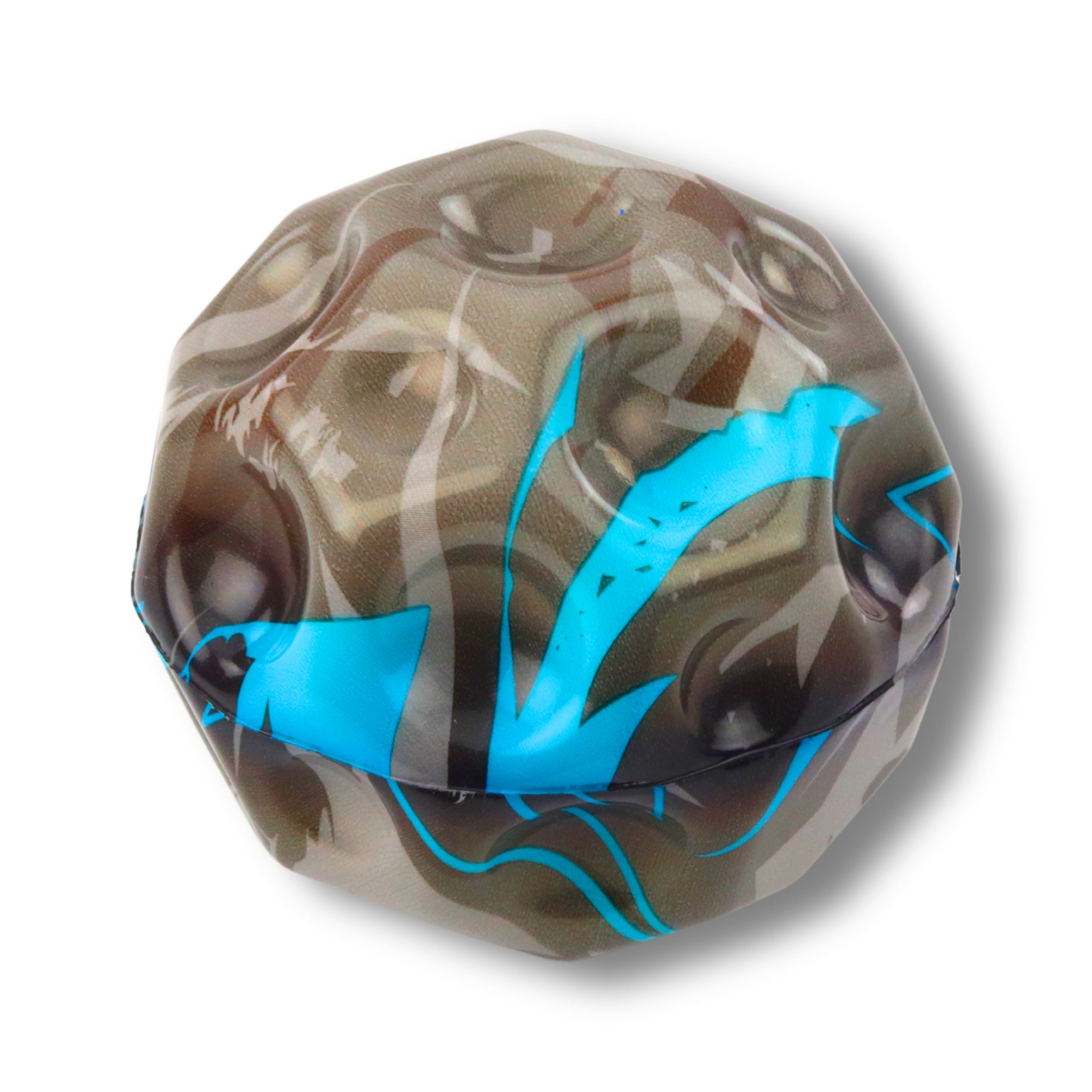 Ball With Dimples For Bouncing Kneading Foam Spots 9cm