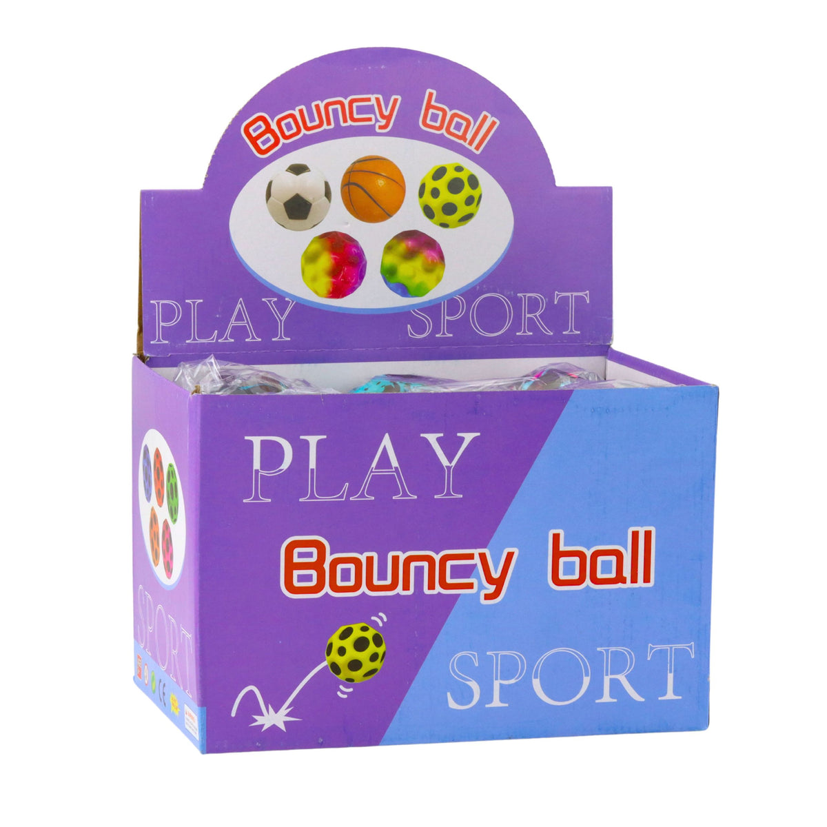 Ball With Dimples For Bouncing Kneading Foam Spots 9cm