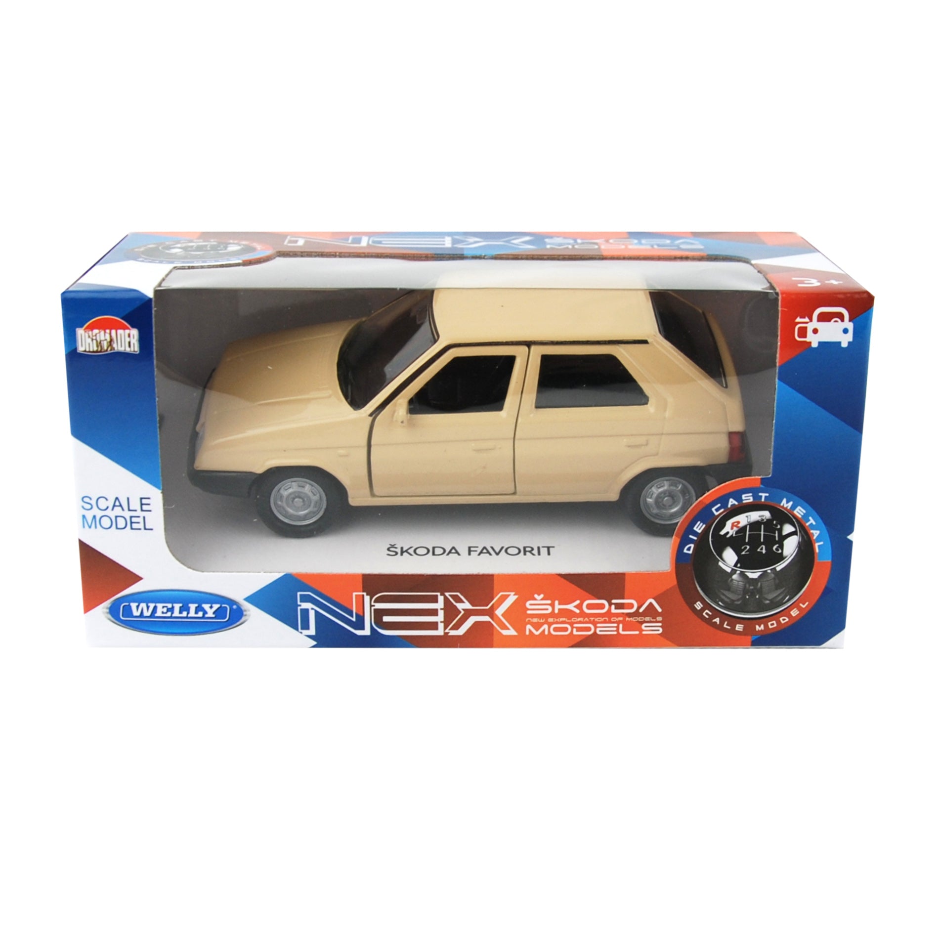 Welly Models 1:34-39 Škoda Favorit