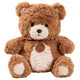 Plush Mascot Cuddly Toy Teddy Bear With Medallion Brown 25cm