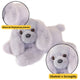 Plush Cocker Spaniel Dog With Weighted Paws Gray 30cm