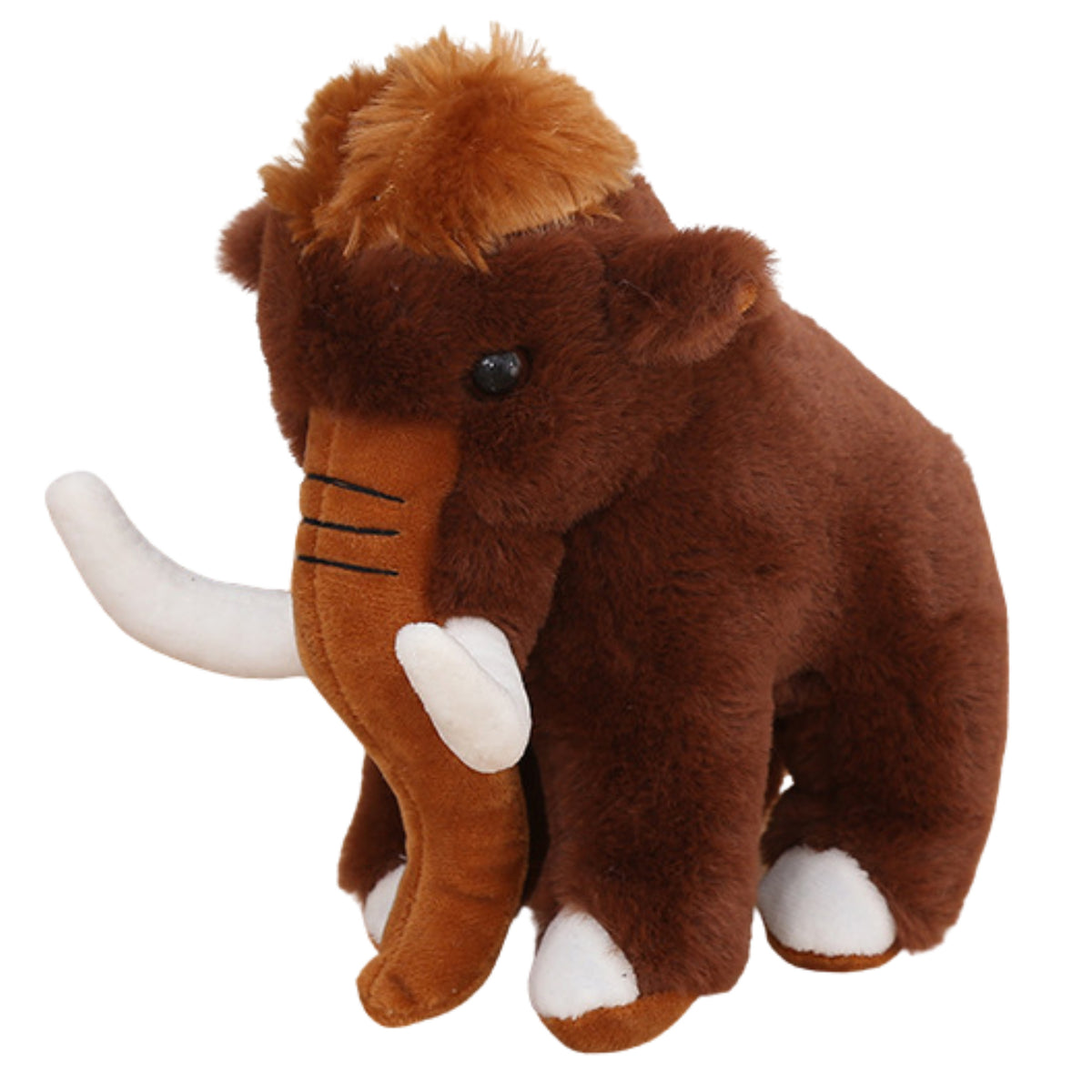 Meascán Plush Bréagán Cuddly Mammoth Donn 20cm