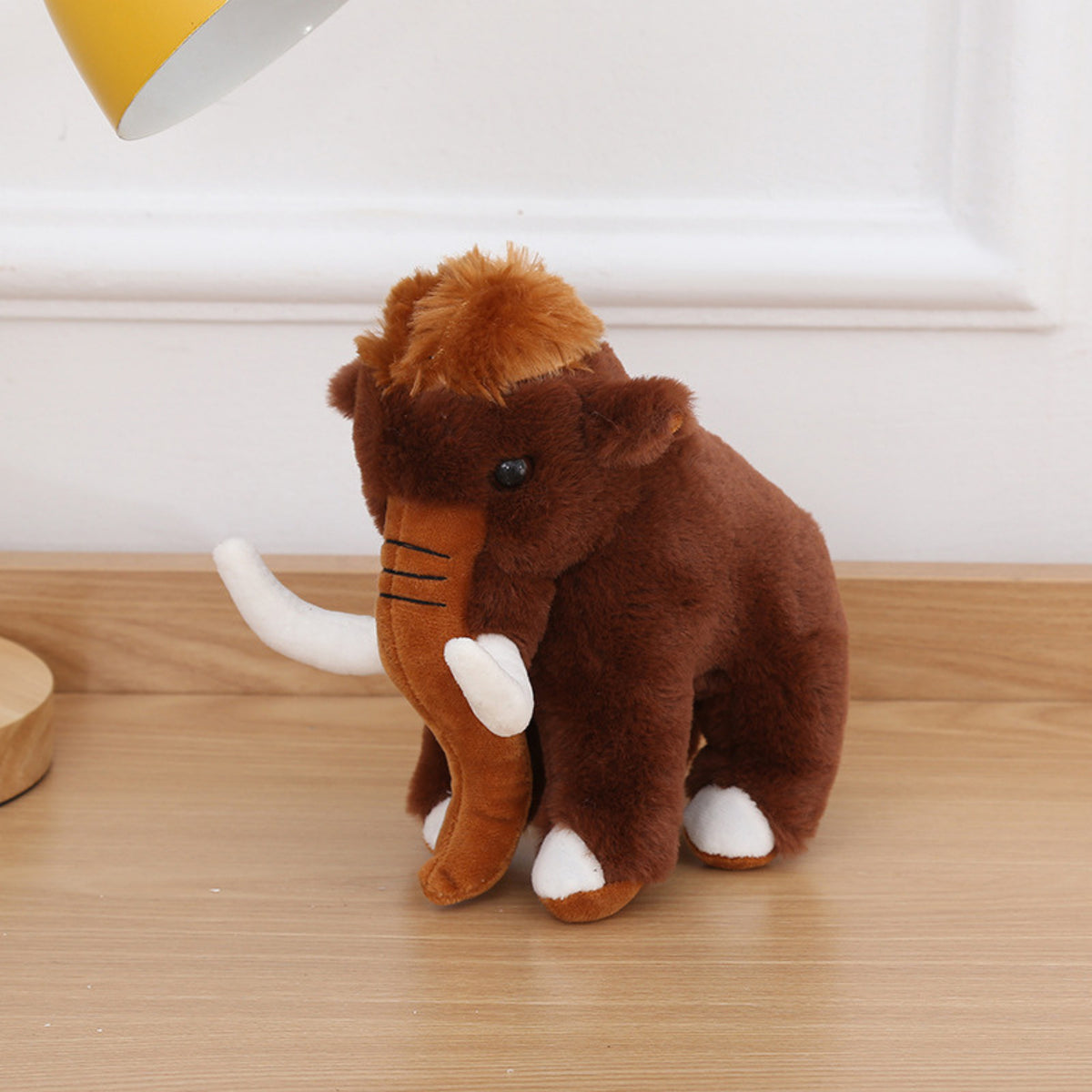 Meascán Plush Bréagán Cuddly Mammoth Donn 20cm