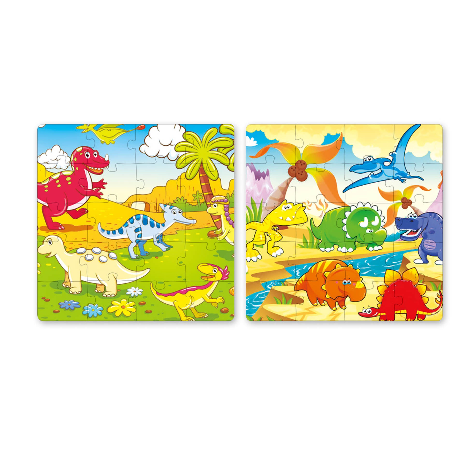 Magnetische puzzel - Dino