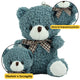 Teddy Bear Plush Keychain Pendant Decoration Navy Blue 8cm