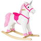 Running Horse Unicorn White Sounds Moves ormány farok 74 cm
