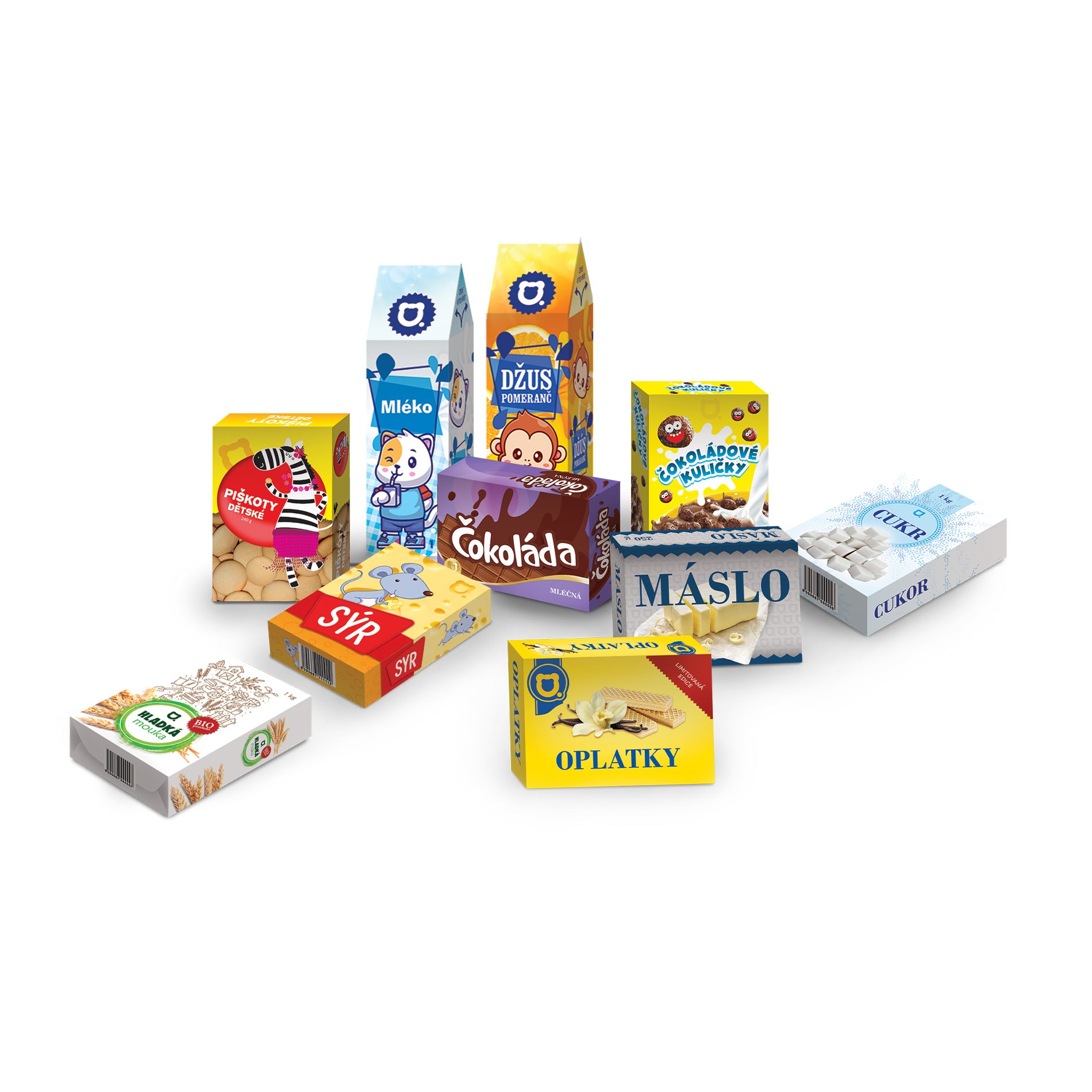 Bevásárlókosár Tartozékokkal Piros