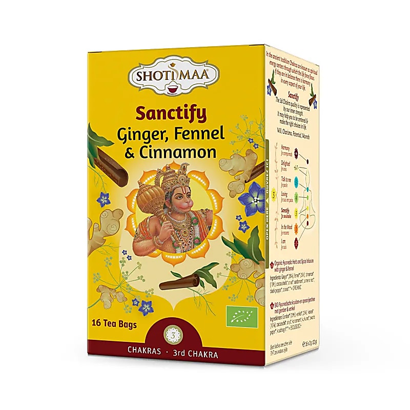 Shoti Maa Sanctify Organic Herbal Tea --package Of 6 Pcs - 32 G