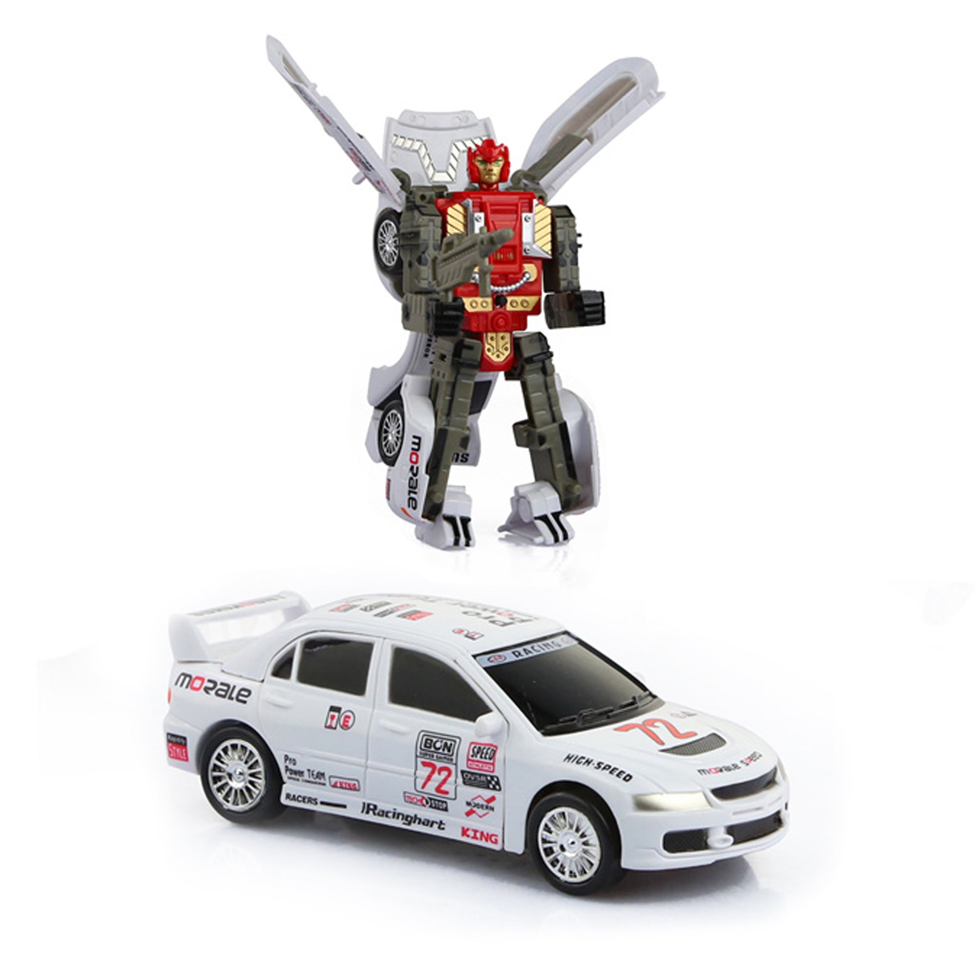 Autorobot Med Ljus Och Ljud