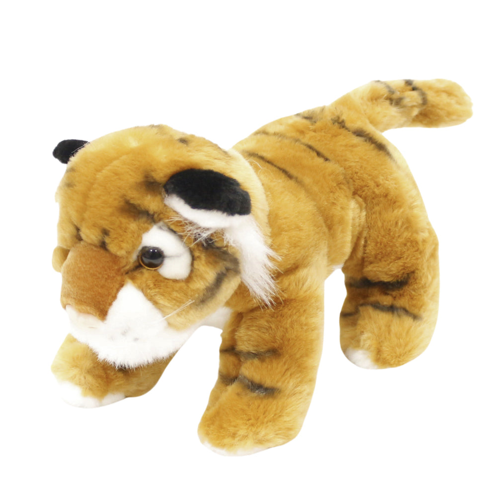 Plush Mascot Cuddly Toy Tiger Cat Brown 25cm