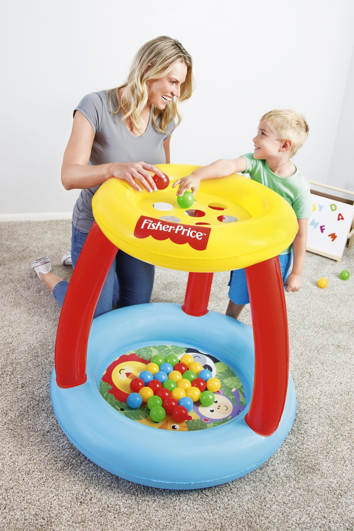 Felfújható pancsoló medence tetővel Fisher-price Bestway 93541