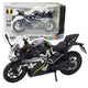 Sports Motorcycle Metal Lights Sounds Black 250 Sr 1:12