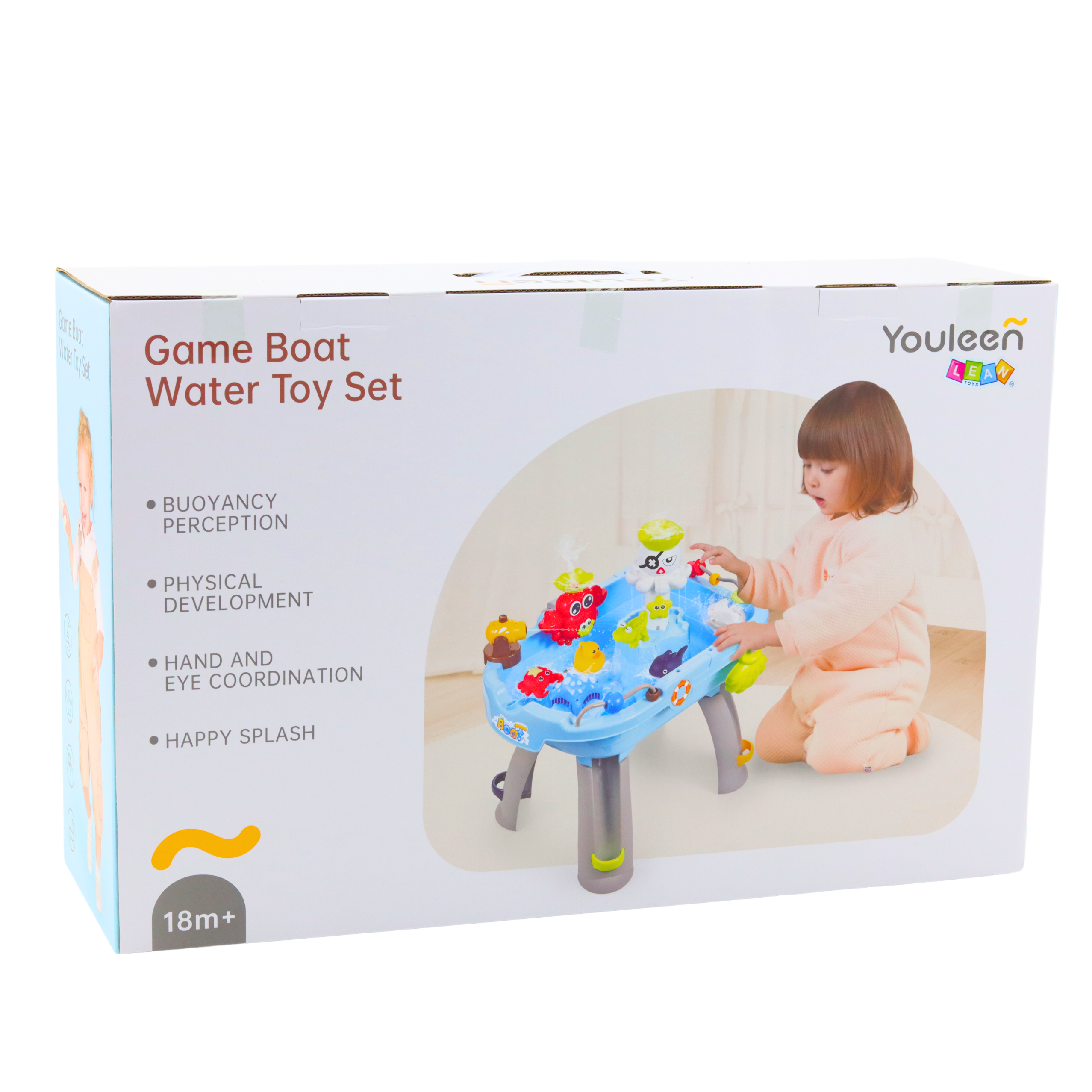 Interactive Water Table Fishing Water Accessories Blue