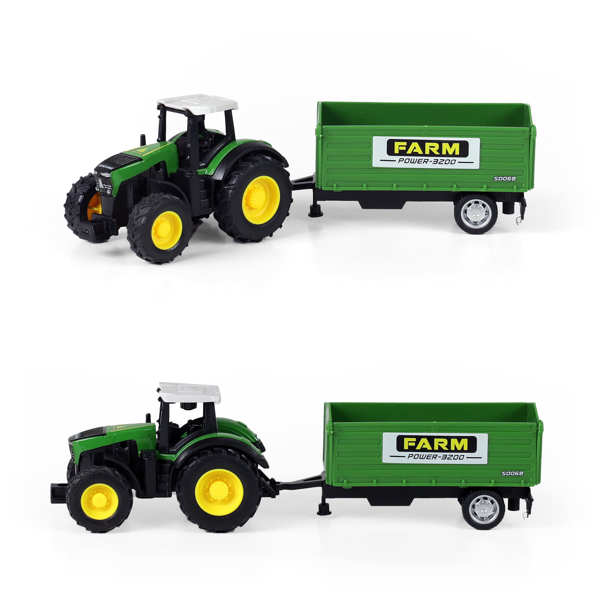 Tractor metalic cu siding