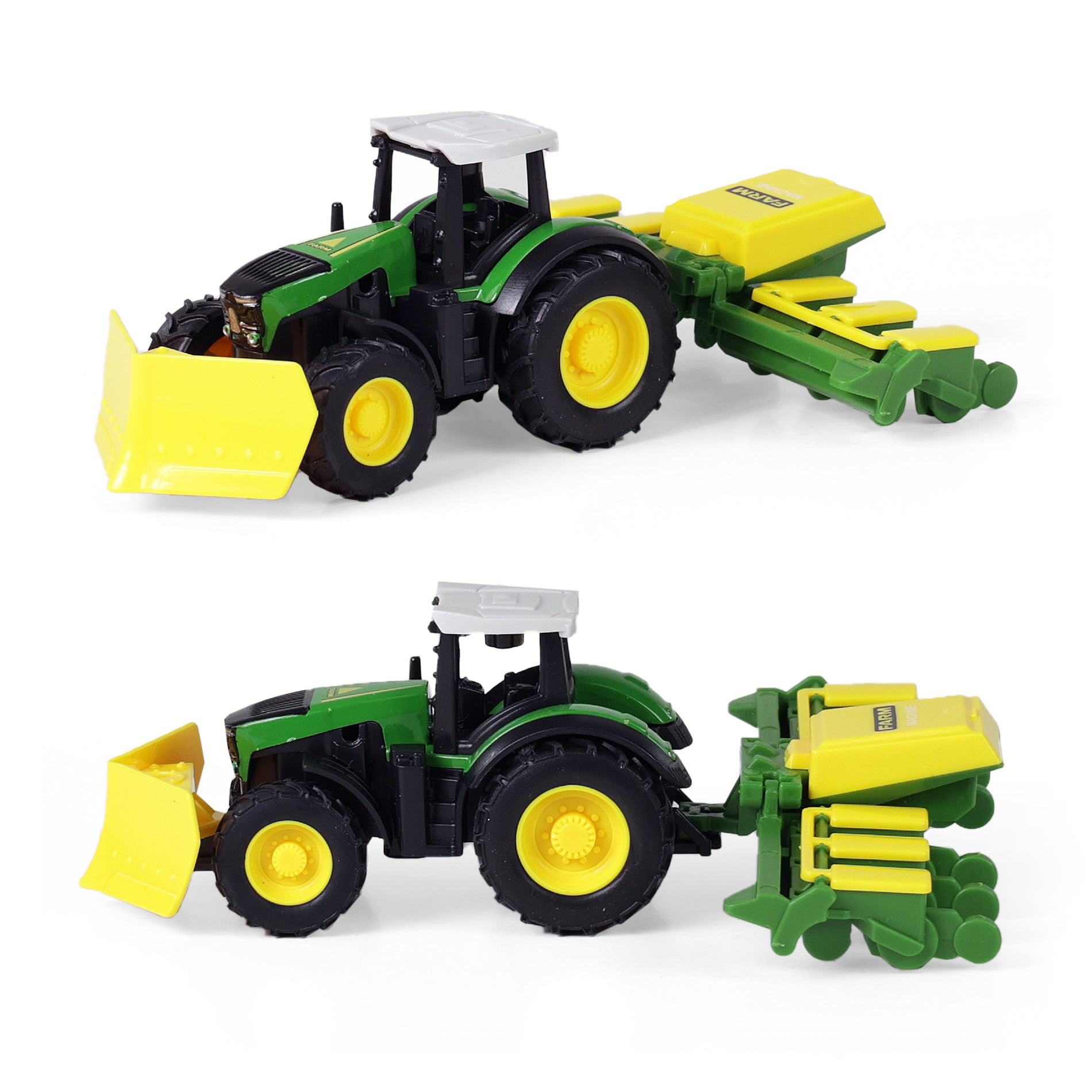 Tractor metalic cu siding