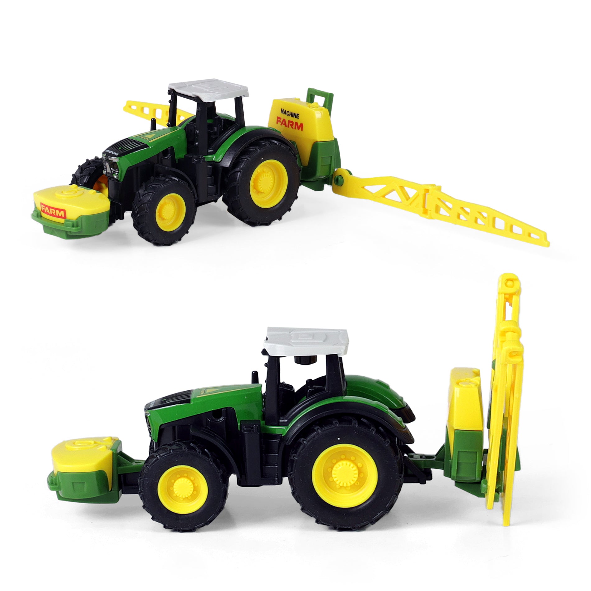 Tractor metalic cu siding