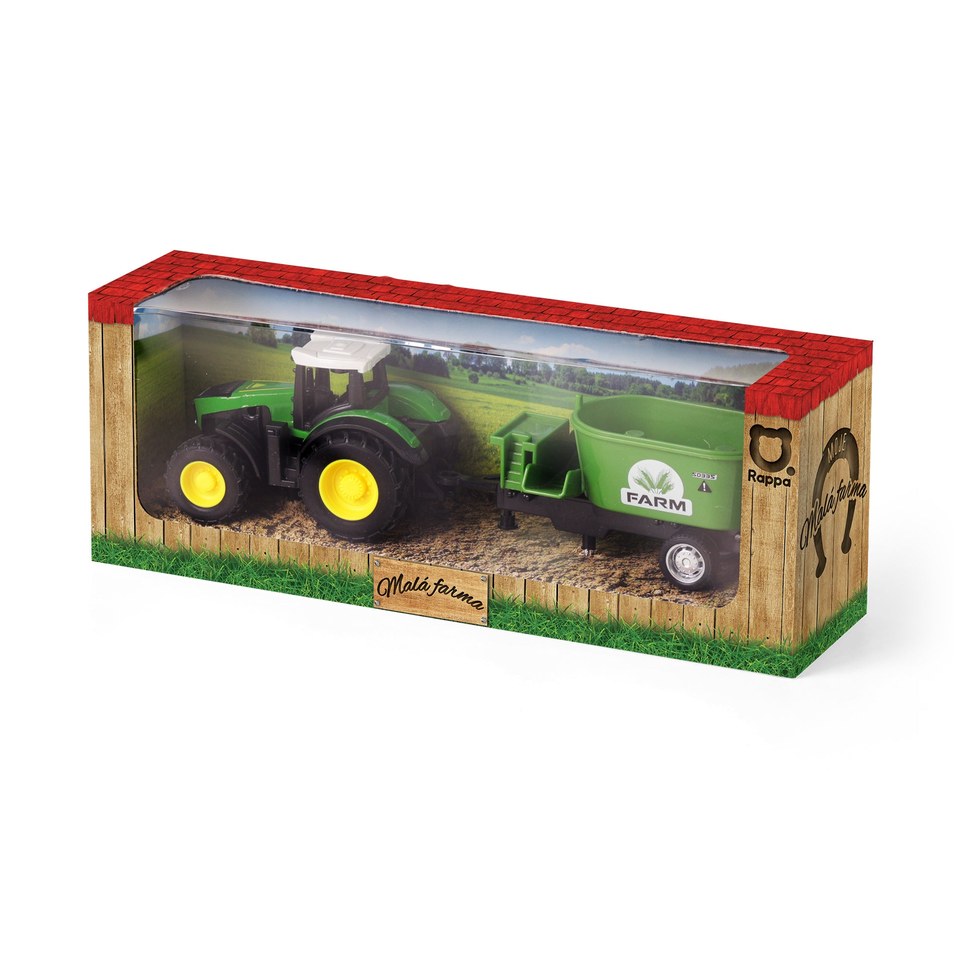 Tractor metalic cu siding