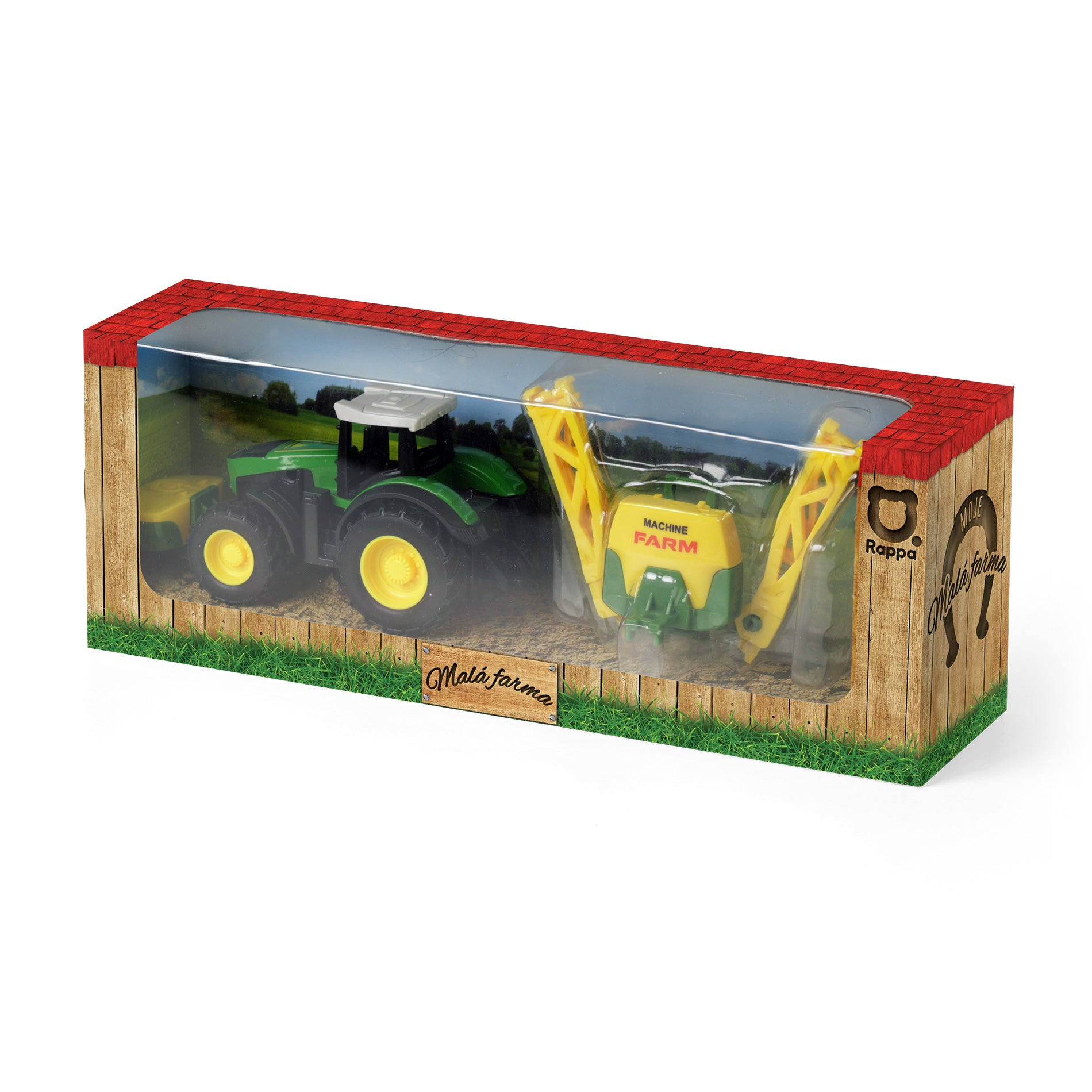 Tractor metalic cu siding