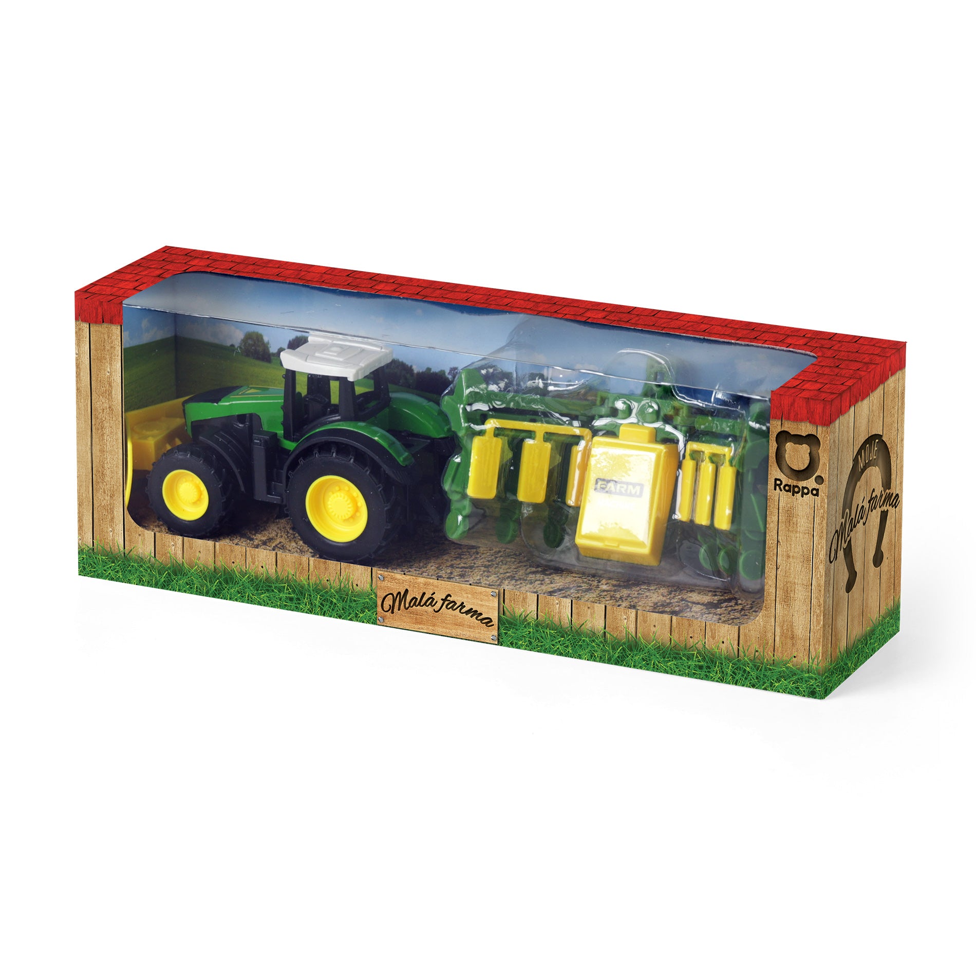 Tractor metalic cu siding