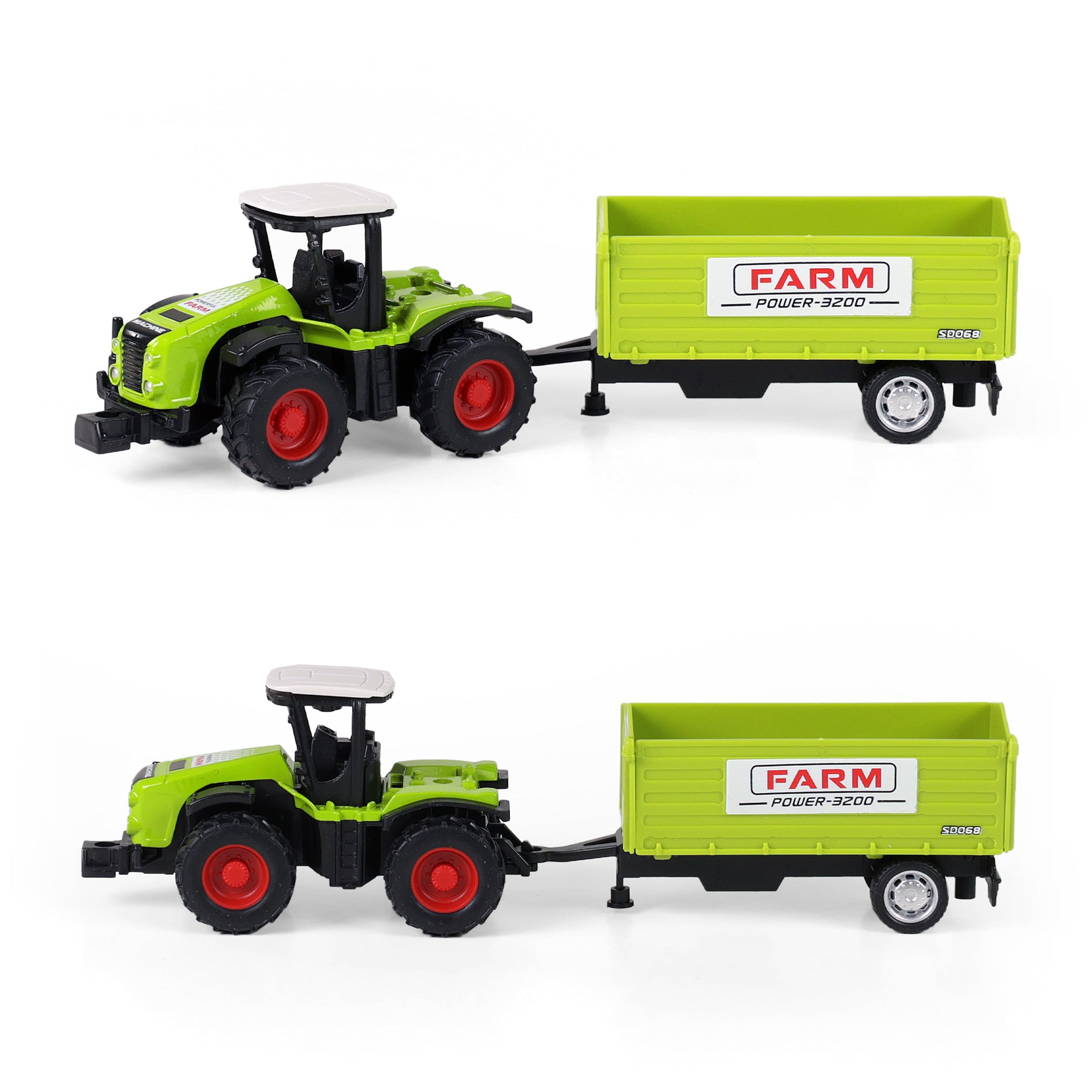 Metal Tractor With Siding