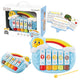 Five-tone Educational Piano For Toddlers Blue Sun