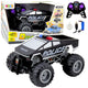 Off-road Rc Police Car Remote Controlled Black 1:16