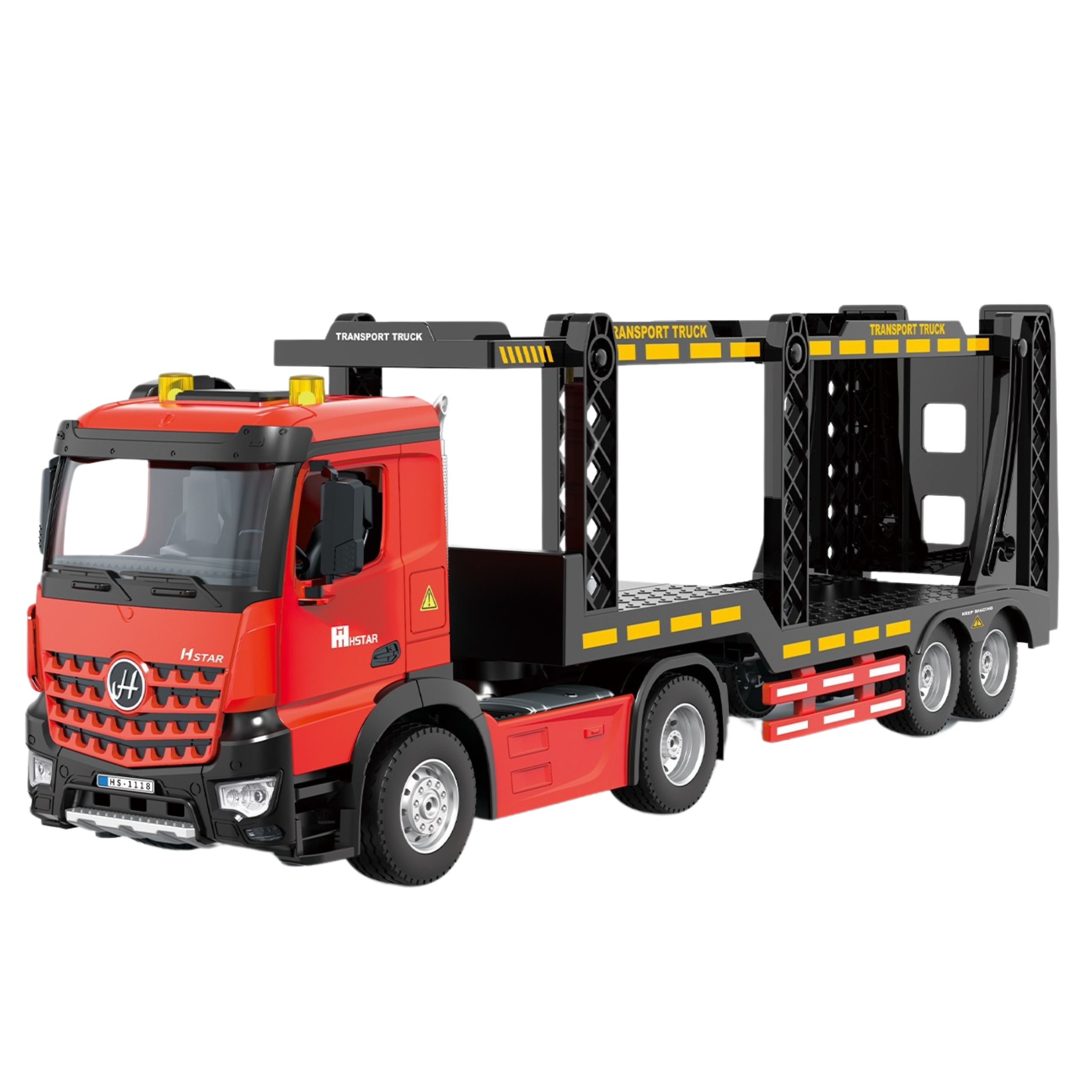 Large Lora Tow Truck Remote Controlled Rc 2.4g 6ch Red