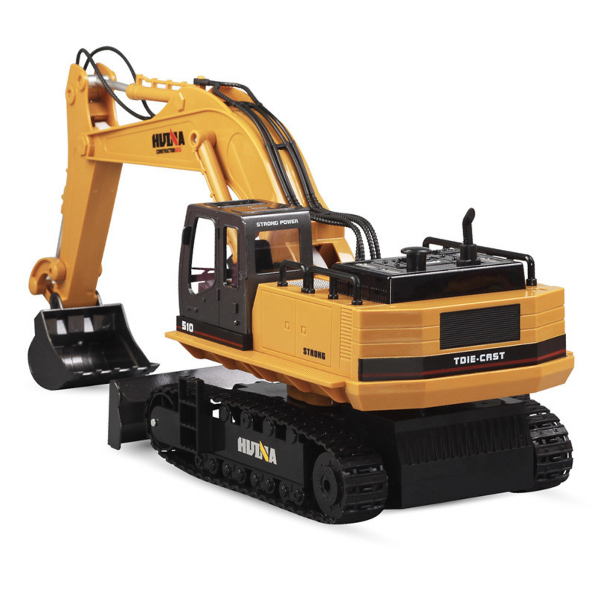 Huina 1:16 Rc Crawler Excavator Rotating Cabin Remote Controlled