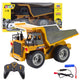 Huina Rc Dumper Truck Yellow 9-ch 1:18